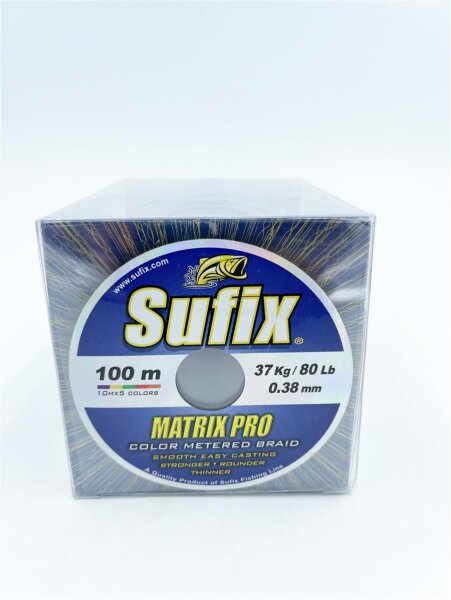 Sufix Specialist Sufix Matrix Pro 0,38mm 37,00Kg 600m geflochtene Schnur