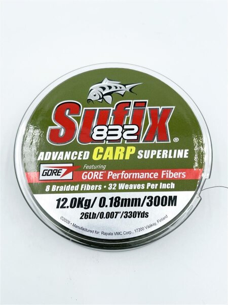 Sufix 832 Advanced Superline - Fil De Pêche Tressé 544 M - Haute Résistance, Petit Diamètre, Technologie GORE - 2
