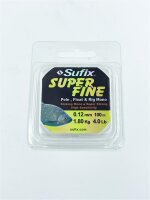 Sufix Super Fine Match Schnur 0,12mm / 1,8Kg / 100m