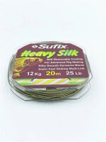 Sufix Heavy Silk 25lb 20m Green Karpfen Vorfach