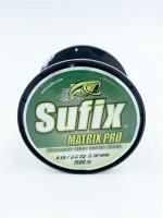 Sufix Matrix Pro 0,10mm 3,6Kg 1500m Green Geflochtene Schnur