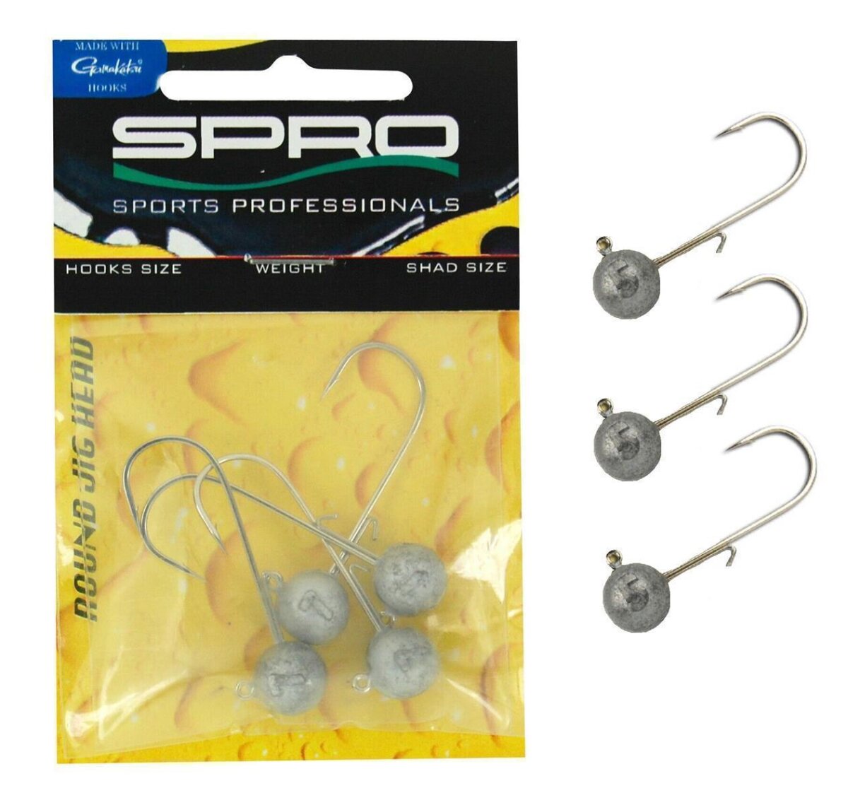 Spro Round Jighead Jig 22 #4/0 18G - Image 3