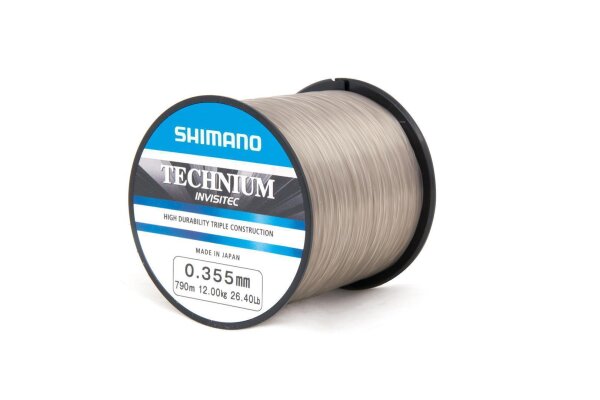 Shimano Technium Invisitec Schnur 0,40mm 15Kg 620m Spule monofile