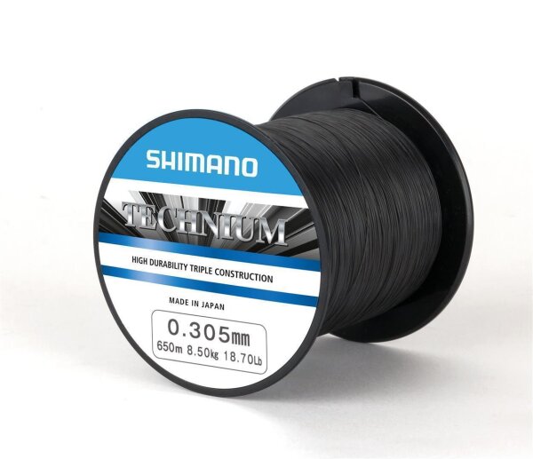 Shimano Technium Schnur 0,30mm 8,5Kg 1100m Spule Line