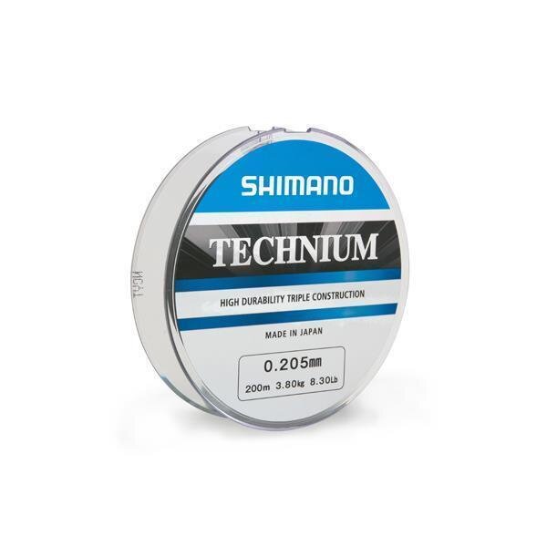 Shimano Technium 5000m 0,255mm 6,1 Kg Bulk Gro&szlig;spule Schnur schwarz