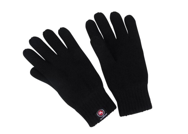 Dam Effzett Knitted Gloves with Fleece Handschuhe