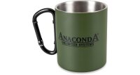 ANACONDA Carabiner Mug 300ml Stainless Steel