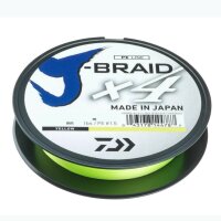 Daiwa J-Braid X4E 0.33mm-135m yellow 22,4Kg
