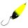 EFT Trout Wave Spoon 3,5g perl-yellow black glitter Forellenk&ouml;der Blinker K&ouml;der