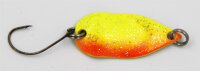 EFT Trout Splash Spoon 2,5g orange yellow glitter...