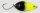 EFT Trout Bludger Spoon 3,0g Black Yellow Glitter Forellenk&ouml;der Blinker K&ouml;der