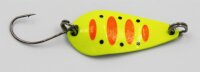 EFT Trout Skid Spoon 2,8g yellow orange-dot...