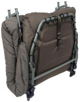 Daiwa Sleep System DSS1 Liege mit Schlafsack Bedchair Set Karpfenliege Komplett