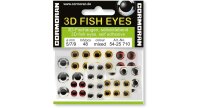 Cormoran 3D Fish Eyes sortiert 5/7/9mm Kunstk&ouml;deraugen