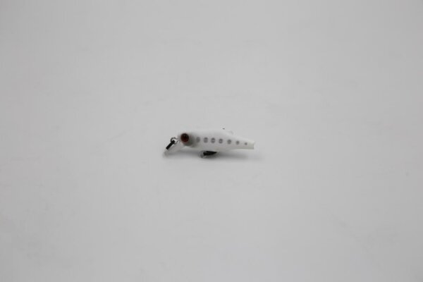 Mostal Little Minnow 30S 3,0cm / 1,1g Matte White Wobbler Ultralight