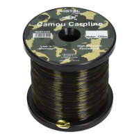 Mostal Camou Carpline 0,40mm / 16,5kg / 1200m Gro&szlig;spule Monofilschnur Camouflage