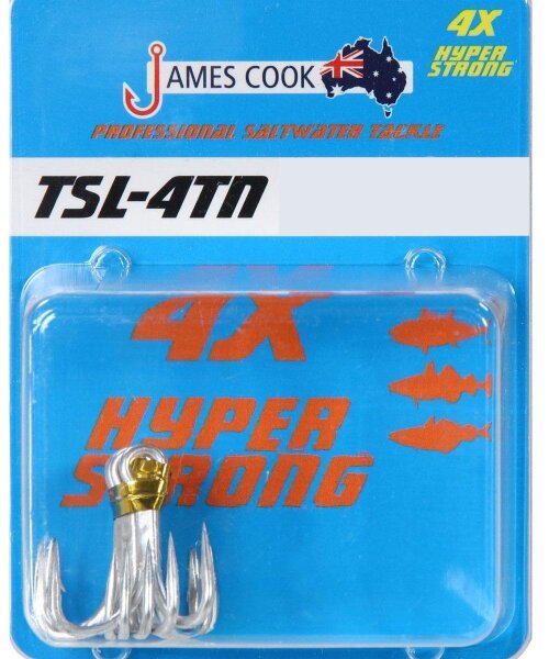 James Cook TSL-4TN Treble Hook # 4/0