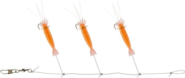 Cormoran Seacor SC Shrimp Rig Orange Size 4 Meeresvorfach Dorschvorfach