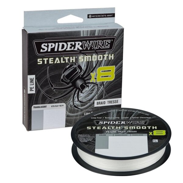 Spiderwire Stealth Smooth 8 0,23mm 23,6kg 300m Wei&szlig; Geflochtene Schnur