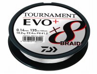 Daiwa Tournament x8 Braid EVO+ 0,14mm / 10,2kg / 135m...