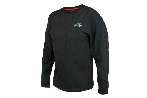 Fox Rage Black Marl Long Sleeve T-Shirt Gr. S Sale Angelshirt Angler Shirt
