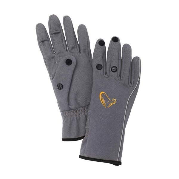 Savage Gear Softshell Gloves Gr. XL Handschuhe Angelhandschuhe Angelbekleidung