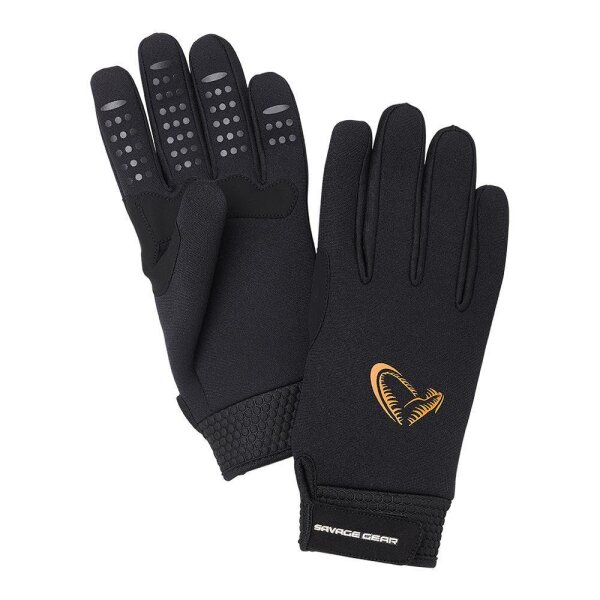 Savage Gear Neoprene Stretch Gloves Gr. L Handschuhe Angelhandschuhe