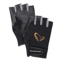 Savage Gear Neoprene Half Finger Gloves Gr. M Handschuhe...