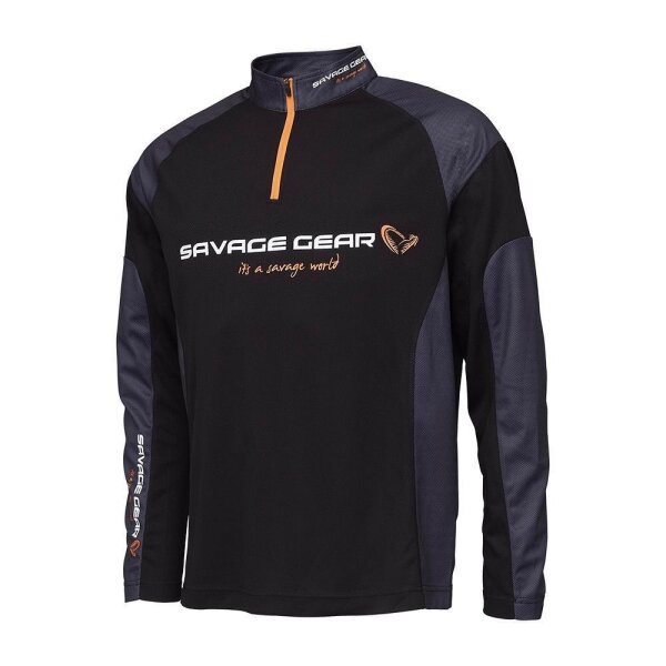 Savage Gear Freshwater Zip Hoodie Gr. XL Sweatshirt Kapuzenpullover