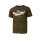 Prologic Bark Print T-Shirt Gr. L Burnt Olive Green Sale Angelshirt Angler Shirt