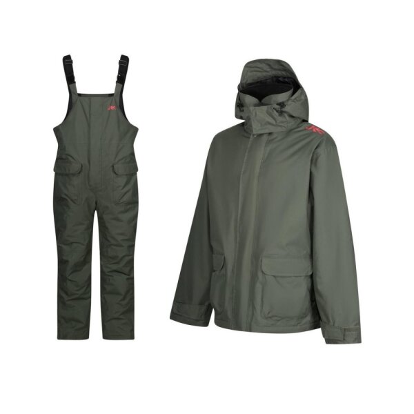 JRC Winter Suit Green Gr. XL Thermo Winteranzug 2-teilig warm