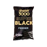Sensas 3000 SUPER BLACK FEEDER 1KG