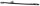 Mostal verstellbarer Neopren Rutenschutz (M) f&uuml;r Ruten 1,80m bis 2,40m
