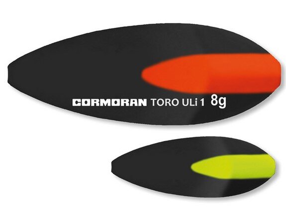 Cormoran Innerline Trout Spoon Toro ULi 1 - 4.0 black/black Forellenblinker