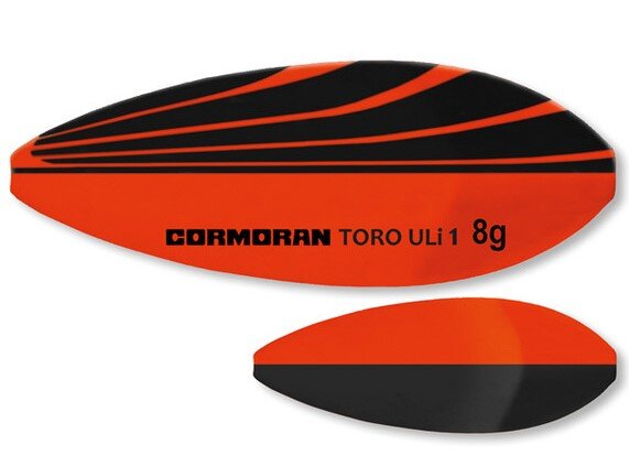 Cormoran Innerline Trout Spoon Toro ULi 1 - 4.4 red/black Forellenblinker