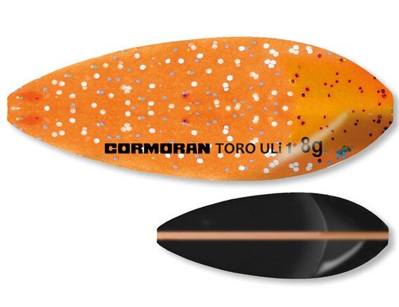 Cormoran Innerline Trout Spoon Toro ULi 1 - 4.4 orange/black Forellenblinker