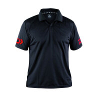 Daiwa Poloshirt ST-51019 black Gr. L Polo Shirt Angelshirt