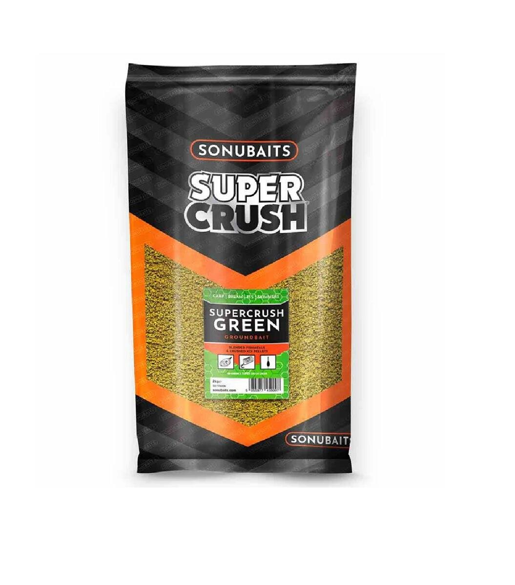 Sonubaits Groundbait Green 2kg Grundfutter Feederfutter Fertigmischung
