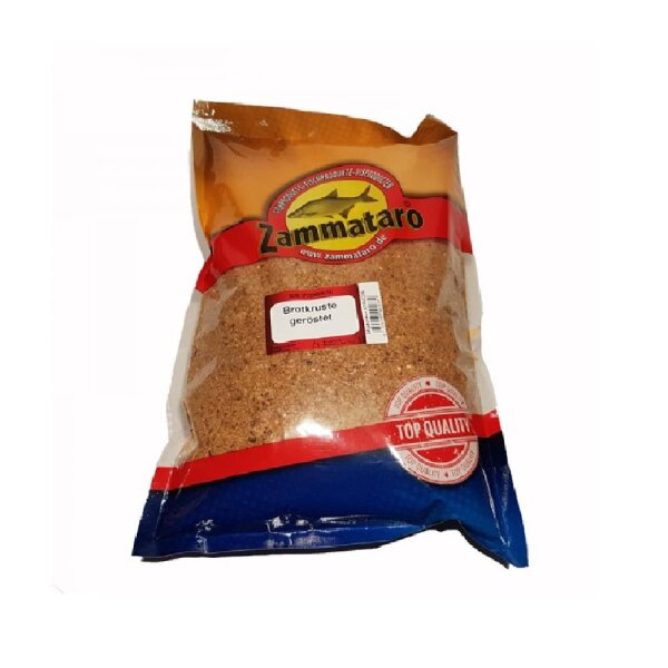 Zammataro Brotkrustenmehl ger&ouml;stet 1kg Brotmehl zum Beimischen ins Futter