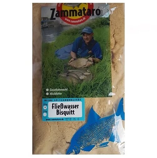 Zammataro Str&ouml;mungsbisquit 1kg Flie&szlig;wasser Bisquit Grundfutter Zusatz