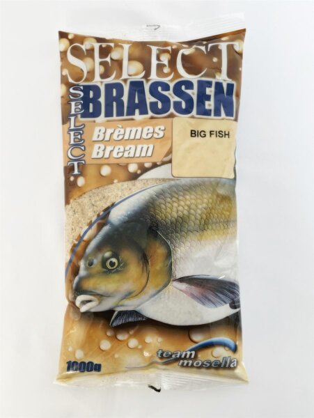 Mosella Select Big Fish 1kg Grundfutter Angelfutter Gro&szlig;fischfutter Fertigfutter