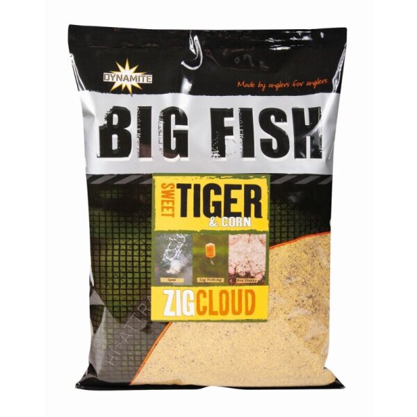 Dynamite Baits Zig Cloud Sweet Tiger &amp; Corn 1,8kg Karpfenfutter Spodmix Futter