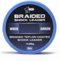 Nash Braided Shock Leader 50lb Weed 25m