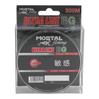 Mostal Ultraline BG 0,16mm 3,1kg 300m Monofilschnur Black...