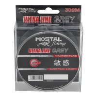 Mostal Ultraline Grey 0,35mm 14,3kg 300m Monofilschnur Grau Mono Angelschnur