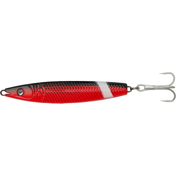 Ron Thompson Sea Cutter 14cm 200g Black UV Red Glow Pilker Meeresk&ouml;der