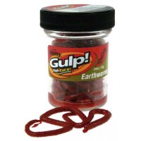 Berkley Gulp Alive Earthworm Regen-Wurm Red 15pcs 10cm