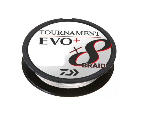 Daiwa Tournament X8 Braid EVO 270m White 8-Fach geflochtene Schnur