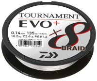 Daiwa Tournament X8 Braid EVO+ 8-Fach geflochtene Schnur