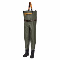 Prologic INSPIRE CHEST BOOTFOOT WADER EVA SOLE L 42-43 GREEN